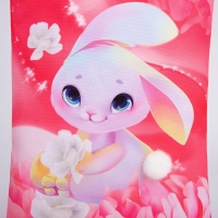 Сумка-шопер детская для девочки &laquo;Зайчик&raquo; на молнии, 32&times;23 см