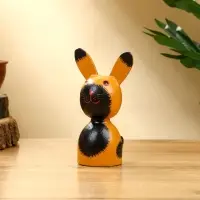 Набор сувенирный &laquo;Котики&raquo;, h=14 см, h=13 см, h=10 см, дерево, рыжий