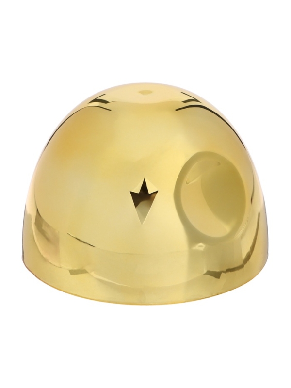 Бутылочка для кормления с наклейками &laquo;Корона&raquo; от 0 мес., 250 мл., цвет золотой, M&B