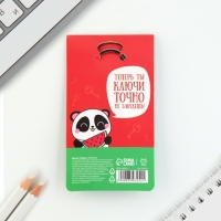 Брелок для ключей акриловый «Панда», 7 х 12,5 см Брелок для ключей акриловый «Панда», 7 х 12,5 см