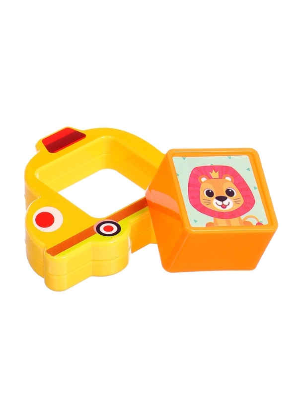 ЗАБИЯКА Музыкальная игрушка "Бизидоска" SL-07256 транспорт, звук, свет, цвет МИКС