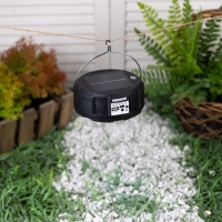 Садовый светильник на солнечной батарее &laquo;Прожектор&raquo;, 13 &times; 6 &times; 13 см, 6 LED, пульт ДУ, свечение RGBW