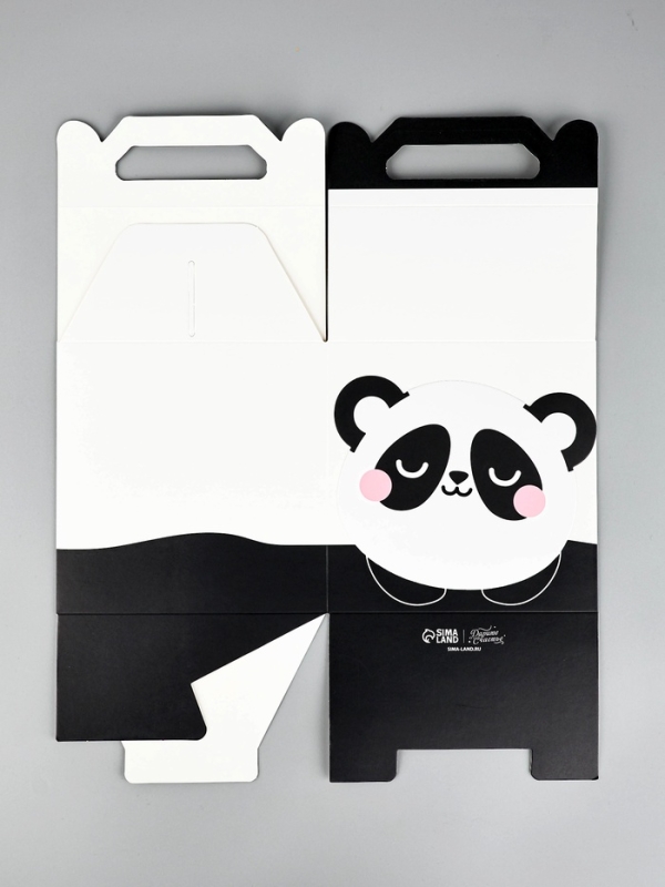 Подарочная упаковка &laquo;Панда&raquo; 15 х 15 х 15 см