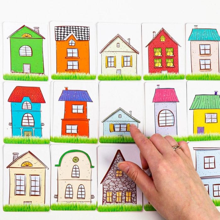 Настольная игра &laquo;Гномики в домике&raquo;, 36 карт, 5+