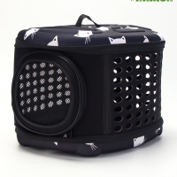 Складная сумка-переноска большая, материал EVA, 42,5 х 37,5 х 29,5 см, черная Складная сумка-переноска большая, материал EVA, 42,5 х 37,5 х 29,5 см, черная