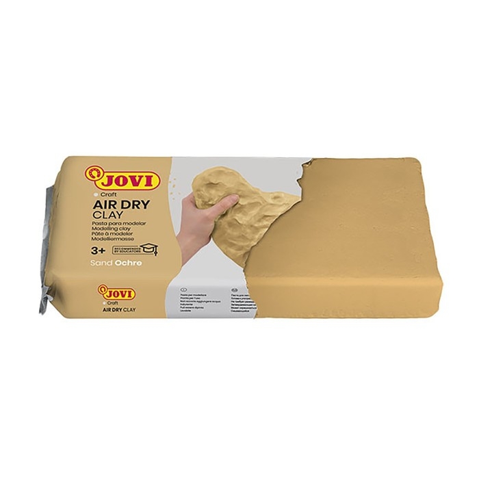 Масса для лепки JOVI, самозатвердевающая, полимерная, 250 г, охра