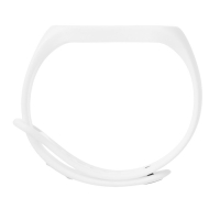 Ремешок Luazon для фитнес-браслета Mi Band 5/6/7, белый