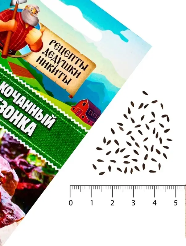 Семена Салат кочанный "Всесезонка", 0,5 г