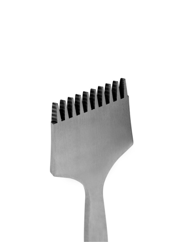 Набор пробойников строчных француз шов для кожи(3шт цена за наб)шаг 3,85мм сталь АУ