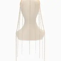 Украшение для волос &laquo;Паутина&raquo;, 50 см, белое в золоте