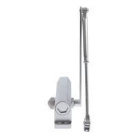 Доводчик дверей ТУНДРА D150SL, до 150 кг, цвет серебро Доводчик дверей ТУНДРА D150SL, до 150 кг, цвет серебро