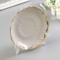 Подставка для тарелок 15 см, прозрачная, для тарелок d=16-18 см