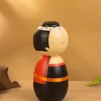 Деревянная кукла кокеши "Ямато" 7х7,5х15 см