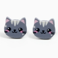 Серьги &laquo;Кошечки&raquo;, 2 х 1,5 см