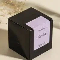 Свеча в вулканическом подсвечнике "Изгиб" мятная 8,3х8,5х7 см