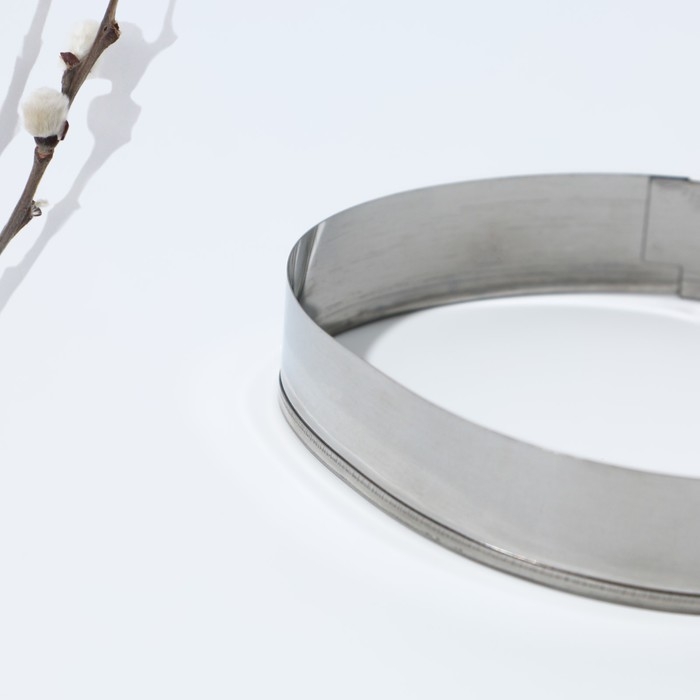 Форма для вырезания печенья &laquo;Яйцо&raquo; на пасху, 4.5 х 6.5 х 1.3 см.