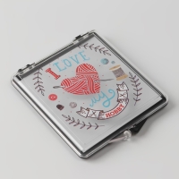 Игольница магнитная &laquo;Hobby&raquo;, с иглами, 7 &times; 8 см, цвет чёрный