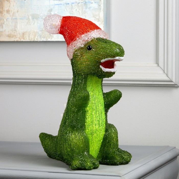 Фигура акриловая &laquo;Динозавр&raquo; 30 см, 40 LED, 220 В, свечение белое