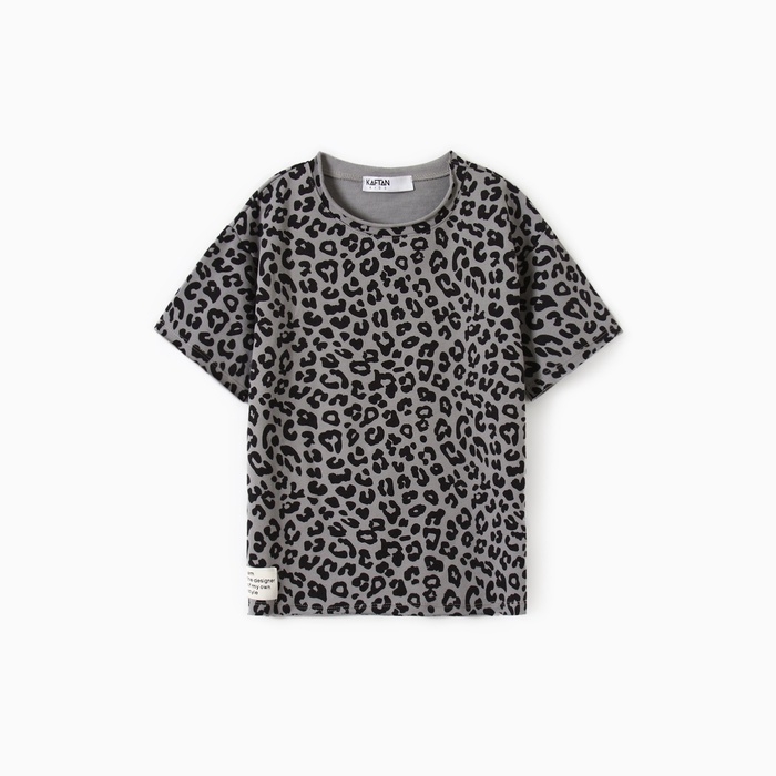 Футболка для девочки KAFTAN Trendy grey, р. 38 (146-152)