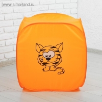 Палатка детская &laquo;Домик. Весёлый тигрёнок&raquo;, 60 &times; 60 &times; 60 см