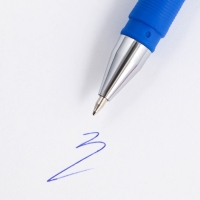 Ручка гелевая &laquo;Любимому учителю&raquo;, 2 штуки, синяя и красная паста,пишущий узел 0.7