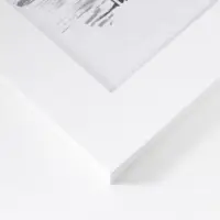 Фоторамка МДФ 15х21 см "Trend" белая (пластиковый экран)