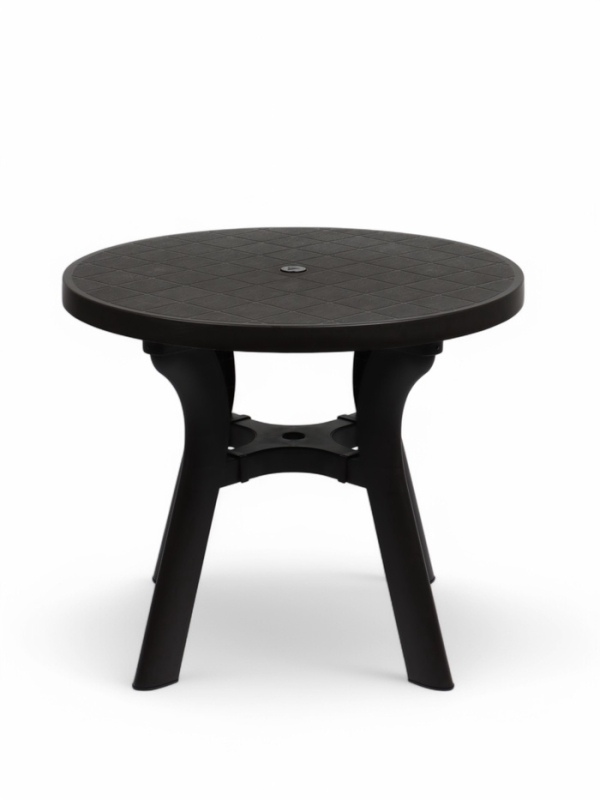 Стол круглый &laquo;Атлант&raquo;, 90&times;90&times;76.5 см, коричневый