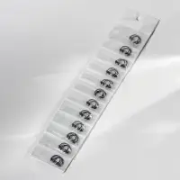 Пирсинг в бровь циркуляр, шип, d=8 мм, пара, чёрный