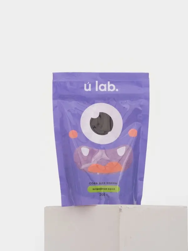 Соль для ванны &laquo;Монстрики&raquo;, 200 г, аромат вишнёвая кола, ULAB