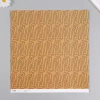 Бумага для скрапбукинга двусторонняя "Греция" плотность 180 гр 30,5х32 см