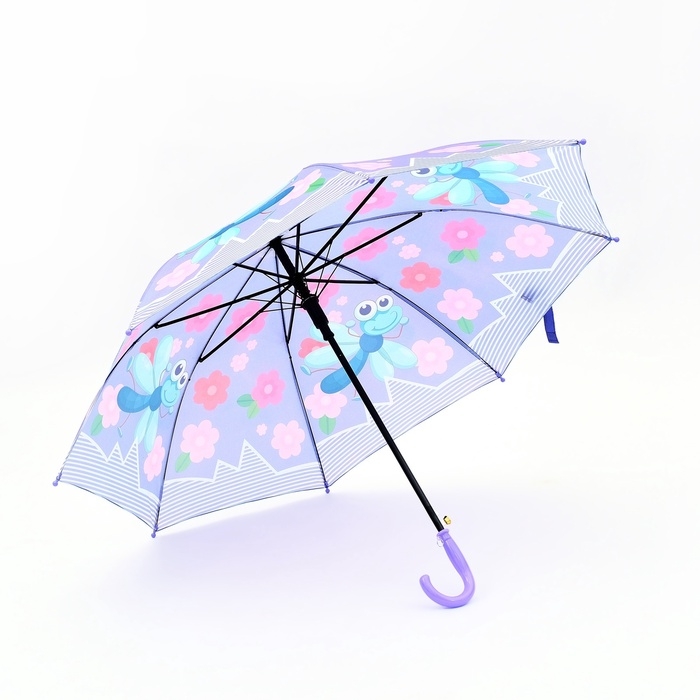 Зонт-трость детский п/авт R43/50 П/Э ЖИВОТНЫЕ ручка-крюк МИКС пакет Зонт-трость детский п/авт R43/50 П/Э ЖИВОТНЫЕ ручка-крюк МИКС пакет