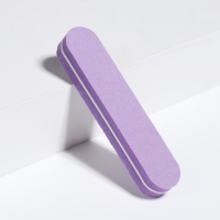 Бафы наждачные для ногтей, двусторонние, 10 шт, 9 &times; 1,8 &times; 1,1 см, разноцветные