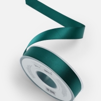 Лента атласная двухсторонняя №0589 20мм*25&plusmn;1м изумрудный TR