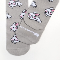 Колготки Крошка Я "Зайка", серый, рост 68-74 см Колготки Крошка Я "Зайка", серый, рост 68-74 см