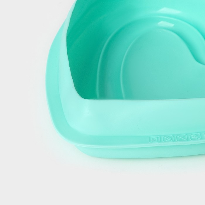 Форма для муссовых десертов и выпечки Доляна &laquo;Сердце&raquo;, силикон, 22&times;20&times;7 см, цвет МИКС