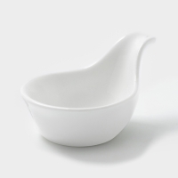 Соусник Hanna Kn&ouml;vell, с ручкой, фарфор, белый