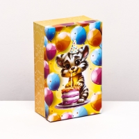 Коробка прямоугольная "Милый тигренок", 27 &times; 17 &times; 11 см