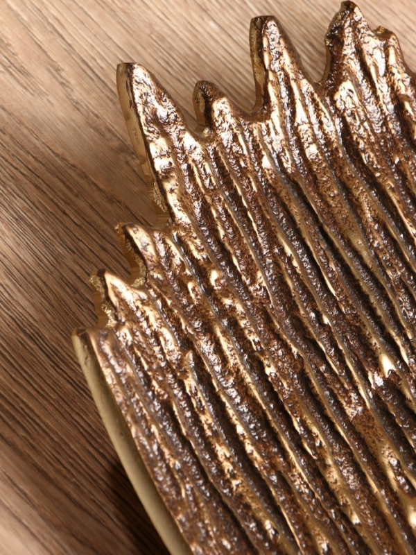 Блюдо сервировочное "Арт" 36х22х5 см, алюминий