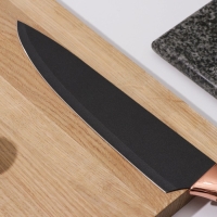 Нож шеф Доляна &laquo;Эсмиральда&raquo;, шеф, лезвие 20 см, цвет зелёный