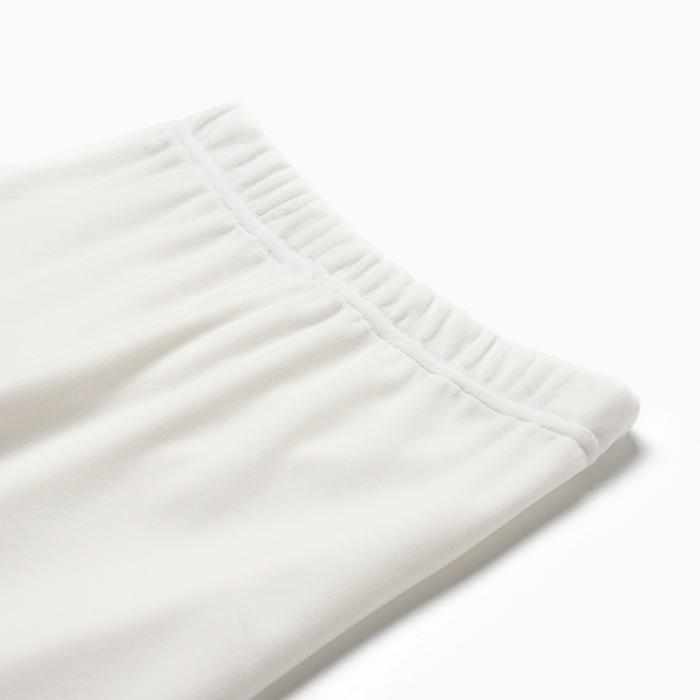 Костюм детский (свитшот, леггинсы) KAFTAN Plushy р.34 (122-128), белый Костюм детский (свитшот, леггинсы) KAFTAN Plushy р.34 (122-128), белый