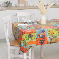 Клеёнка на стол Доляна «Прованс», на тканевой основе, рулон 20 метров, ширина 137 см, общая толщина 0,22 мм Клеёнка на стол Доляна «Прованс», на тканевой основе, рулон 20 метров, ширина 137 см, общая толщина 0,22 мм