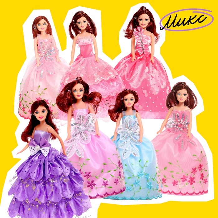 Кукла-модель &laquo;Даша&raquo; в платье, МИКС