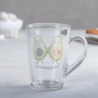 Набор кружек «Авокадо», 300 мл, в подарочной упаковке, 2 шт, рисунок МИКС Набор кружек «Авокадо», 300 мл, в подарочной упаковке, 2 шт, рисунок МИКС