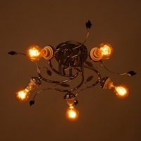 Люстра "Арден" бп 5х40Вт Е27 Хром МОДЕЛЬ: 2600551 Люстра "Арден" бп 5х40Вт Е27 Хром МОДЕЛЬ: 2600551