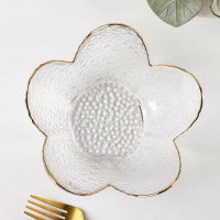 Салатник стеклянный фигурный &laquo;Цветок&raquo;, 280 мл, 16&times;7,7 см