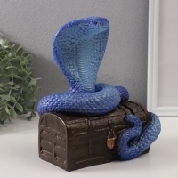 Копилка"КОБРА НА СУНДУКЕ " 20 х 17 х 12 см. Копилка"КОБРА НА СУНДУКЕ " 20 х 17 х 12 см.