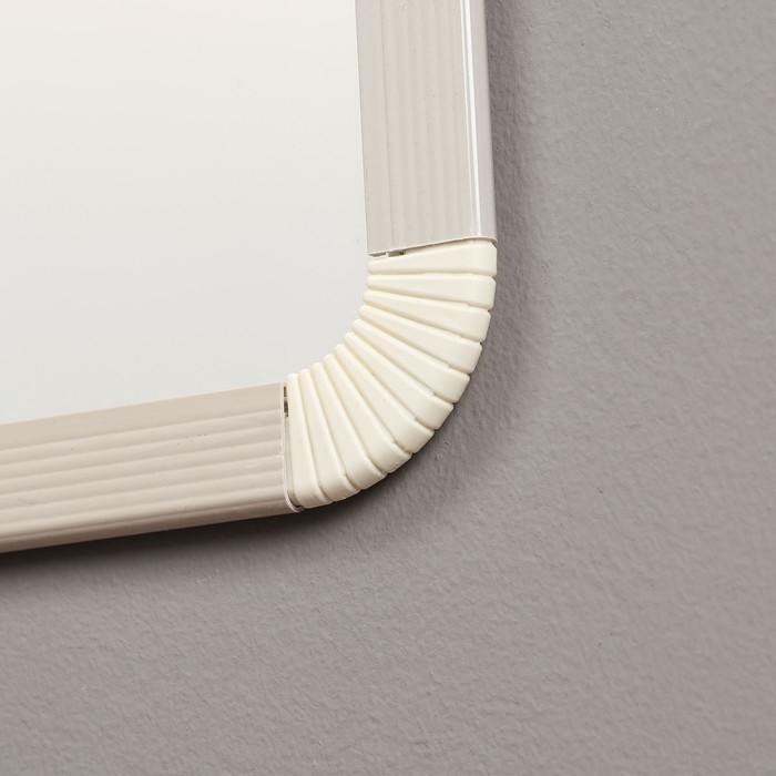 Зеркало интерьерное напольное, акрил, 35 х 95 см белое, Зеркало интерьерное напольное, акрил, 35 х 95 см белое,