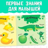 Картонная книга &laquo;Изучаем цвета&raquo;, 10 стр.