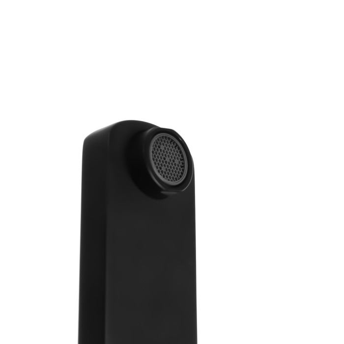 Смеситель для ванны Accoona A6322F, силумин, картридж 35 мм, короткий излив, черный