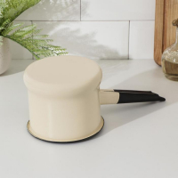 Ковш эмалированный, 1 л, цвет слоновая кость Ковш эмалированный, 1 л, цвет слоновая кость